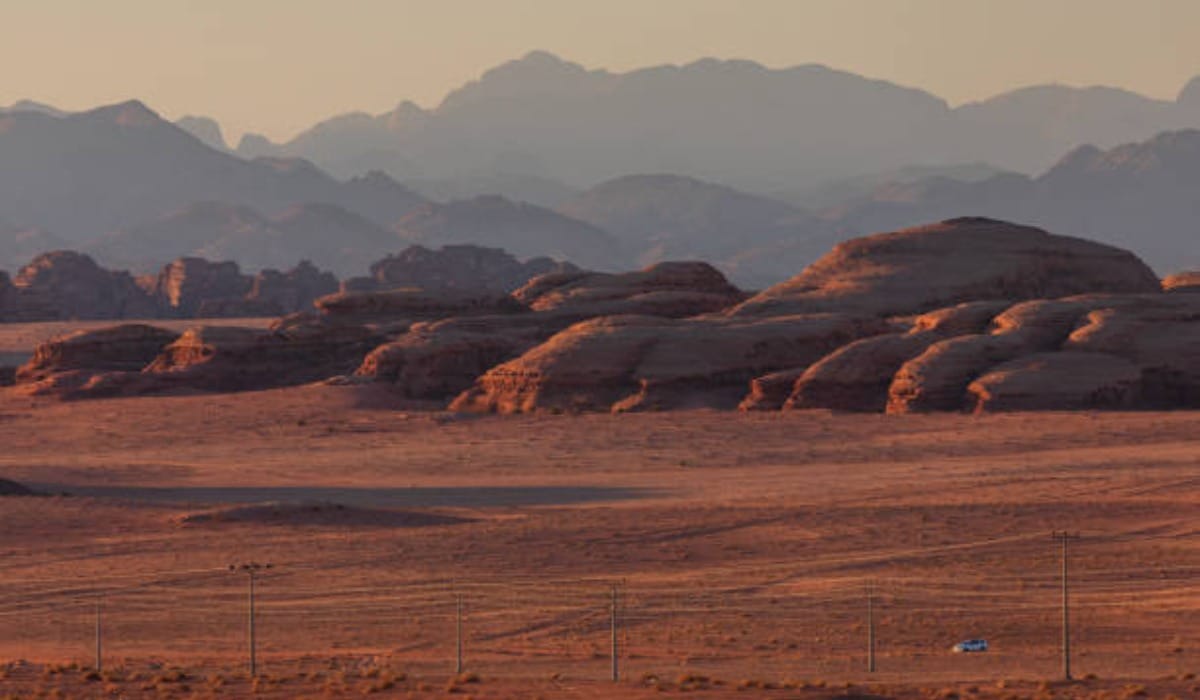 Way to NEOM, Saudi Arabia