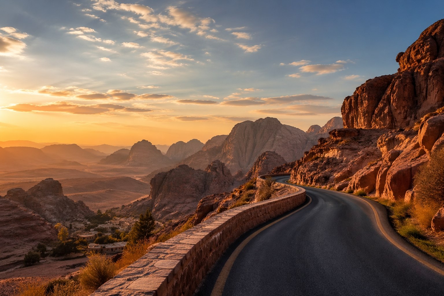 Hidden road trip routes Jordan