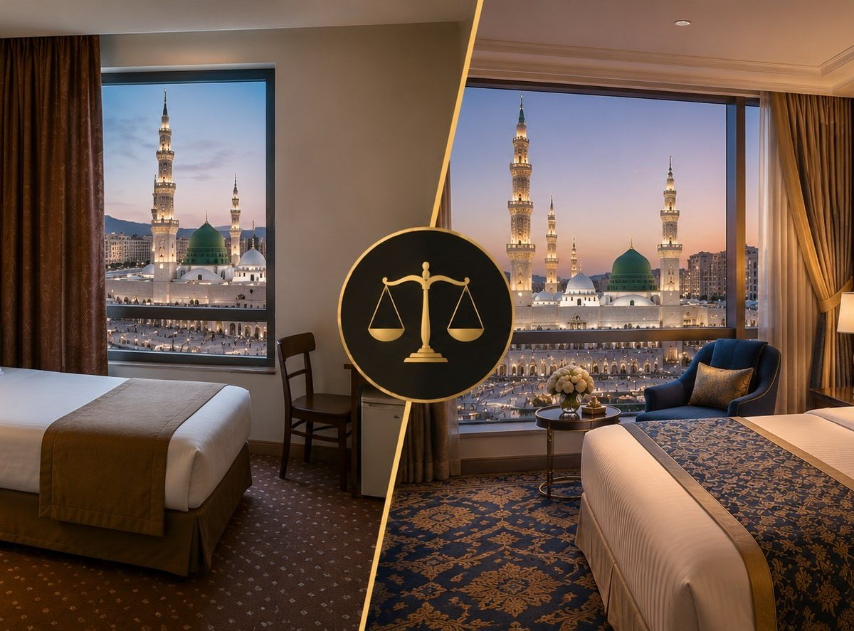 Budget vs Luxury Hotels in Medina