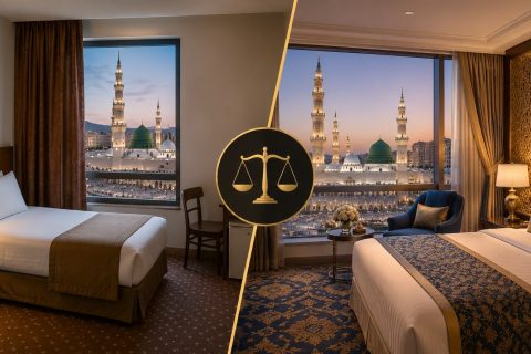 Budget vs Luxury Hotels in Medina