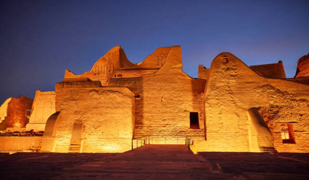 The ruins of the old city of Diriyah